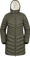 Mountain Warehouse - Dámská prošívaná bunda "Florence" MW2158 (36 CZ) (Khaki green)