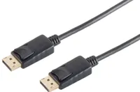 Displayportkabel 1.2, UHD 4K2K, schwarz, 1m