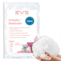 Eve Textile® Füllwatte - 5 Kg - Weiche Polyester-Füllung für Kissen, Kuscheltiere & DIY-Projekte Formstabil Waschbar & Hypoallergen Trocknergeeignet