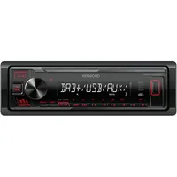 Multimediálny prijímač do auta Kenwood KMM-DAB307 čierny 200 W