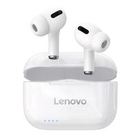 Lenovo LP1S Drahtlose Kopfhörer, Bluetooth Ohrhörer Drahtlose Kopfhörer 5.0, Farbe Weiß