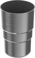 Kunststoff-Fallrohrverbinder Ø 110 mm, Anthrazit RAL 7021