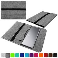 Filz Tasche Vaio SX14 Laptop Hülle Sleeve Schutzhülle Notebook Case Schutz Cover, Farben:Grau