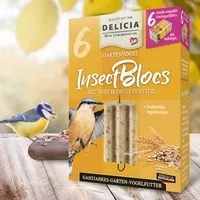 Vogelfutter DELICIA Pick-Me-Up »InsectBlocs«, 6 Stück