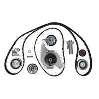 GATES Wasserpumpe + Zahnriemensatz mit (KP2TH15557XS-1) für AUDI A4 B6 SKODA
