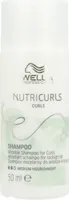 Wella NutriCurls Curls mizellares Shampoo 50ml Shampoo für lockiges Haar