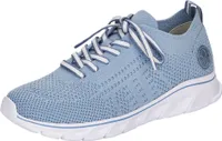 Rieker Damen Sneaker Schnürschuh 54020, Größe:41 EU, Farbe:Blau