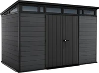 Domek ogrodowy Keter Cortina 11x7 - szary - 342 x 218 x 226 cm