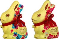 Lindt Gold Bunny Flower Edition Alpine Milk Chocolate 200g 4-pack
