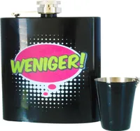 Flachmann Set Weniger