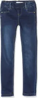 NKFPOLLY DNMTORAS 3238 LEGGING NOOS - Dark Blue Denim - 152