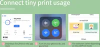 Mini vrecková termálna tlačiareň na okamžité fotografovanie Tlačiareň štítkov BT Wireless Connect kompatibilná s aplikáciou Android alebo iOS APP Podpora štítkov na účtenky Memo nálepka Poznámky Zoznamy Scrapbook DIY Journal Obrázky - s 1 kotúčom papiera (57x25mm)