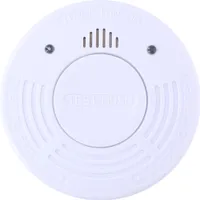 Grundig Optischer Rauchmelder - Feueralarm - 10 Jahre Batterielebensdauer - Pause- und Testtaste - Batterieanzeige - Weiß