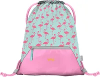 BAAGL Turnbeutel mit Tasche Flamingo