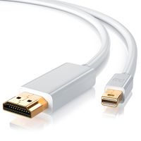 Primewire Mini DisplayPort zu HDMI Typ A Audio- & Video-Kabel, 4K miniDP  UHD 2160p Adapter / Konverterkabel - 2m
