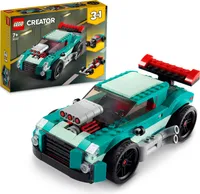 LEGO 31127 Creator 3-in-1 Straßenflitzer: Rennwagen, Muscle Car und Hot Rod