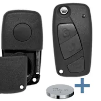 Autoschlüssel Klapp Schlüssel Gehäuse für Mazda CX-5 2 3 4 5 6 RX-8 +  Batterie