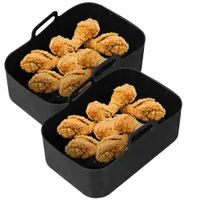 Air Fryer Silikontopf für DZ201,Wiederverwendbarer Silikon-Luftfritiereinsatz,Air Fryer Zubehör