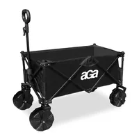 Aga Klappbarer Transportwagen MR4613 Schwarz