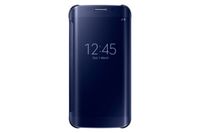 Samsung Clear View Cover EF-ZG925B Blau-Schwarz für Galaxy S6 Edge
