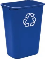Rubbermaid - Abfall Bin Large 39l Schwarz
