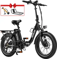 20 * 3.0 calowe składane rowery elektryczne rower elektryczny E-BIEK 13AH Fatbike Pedelec, rower elektryczny miejski pedelec rower elektryczny z aplikacją dla dorosłych 150 - 195cm