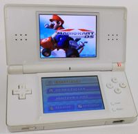 Nintendo DS Lite Konsole weiss  (gebraucht)