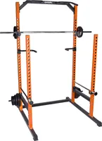 SportPlus I Kraft-Station I Kraftstation für Zuhause, Kraftstation Multistation, Fitness Kraftstation, Power Rack mit Klimmzug-Station, Langhantelablagen, Power Cage, SP-HG-020