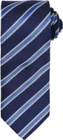 Premier - Krawatte für Herren PC5859 (Einheitsgröße) (Marineblau/Königsblau)