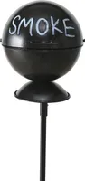 Boltze Sturmaschenbecher Aschenbecher Schwarz Weiß Eisen Aschensammler 3852200