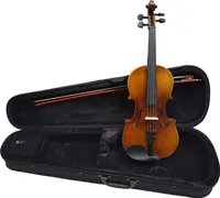 4/4 Geigenset Natur Retro im Set - Koffer, Bogen, Kolophonium, Feinstimmer - Violine VS4/4