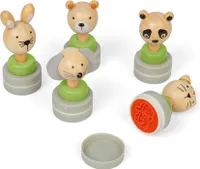 Bigjigs Toys Drevené atramentové pečiatky Zvieratká 1 ks