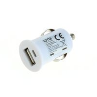 OTB KFZ-Ladeadapter USB - 1A - weiß - TINY