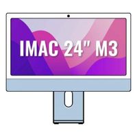 Apple iMac 24" Retina 4,5K / M3 8jádrový CPU/ 8Gb/ 256Gb SSD/ 8jádrový GPU/ Azulová barva