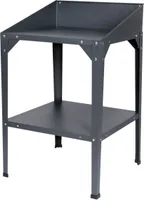 Pflanztisch 60 x 60 x 83/100 cm anthrazit
