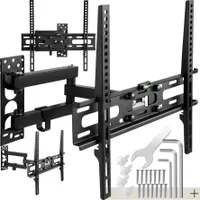 TV Wandhalterung für 26 - 75 Zoll (66 - 191 cm) ausziehbar schwenkbar und neigbar