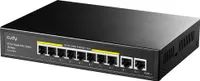 Przełącznik GS1010PE 8xGE PoE+ 120W 2xGb Uplink
