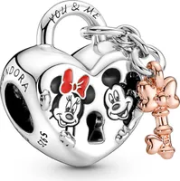 Pandora Disney Micky Maus & Minnie Maus Vorhängeschloss Charm 780109C01