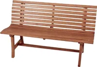 Garden Pleasure Gartenbank Moreno 985097 braun Holz 140,0 cm