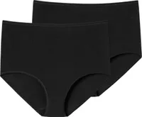 Schiesser Damen 2PACK Maxi schwarz 44  PAK