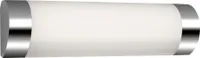 BRILONER ROD Spiegelleuchte, IP44 Spritzwasserschutz, Neutralweißes Licht, chromfarbig, 37,5 x 8,7 x 5,2 cm