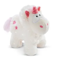 NICI pluszowy jednorożec Teodor w kombinezonie śnieżnym 13cm, ZIELONY