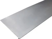 PRECIT Traufstreifen ohne Wasserfalz Aluminium 1000 mm x 230 mm x 0,6 mm