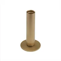 2x Kerzenhalter Kerzenständer Gold Tafelkerzen Stabkerzen Hochzeit Deko 2863