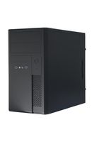 Chieftec XT-01B-350GPB, Mini Tower, PC, Schwarz, micro ATX, SECC, 14 cm