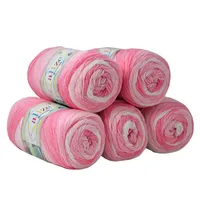 5 x 100g Strickgarn Alize Sekerim Bebe Batik Strick-Wolle Häkel-Garn Farbwahl
