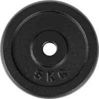 Zátěžový talíř Gymtek® - 5 kg závaží, ?29 mm - zátěžový talíř, činky, fitness kotouč - silový trénink, domácí posilovna, fitness