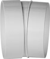 Rohrbogen 15° kruhový PVC 100