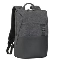 Rivacase Lantau Notebook Rucksack 13,3", schwarz meliert, für Macbooks und Ultrabooks