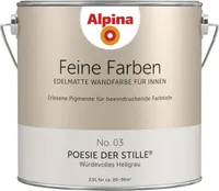 Alpina Feine Farben No. 03 Poesie der Stille 2,5 L würdevolles hellgrau edelmatt